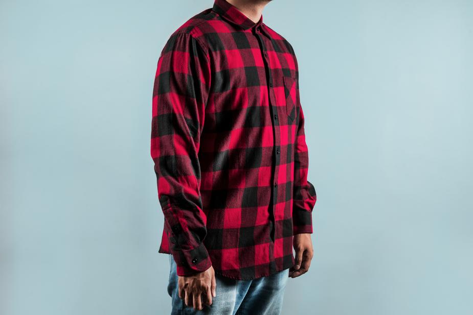 Chequered Red Shirt  partners-demo   