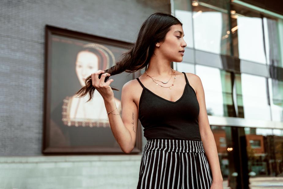 Striped Skirt and Top  partners-demo   
